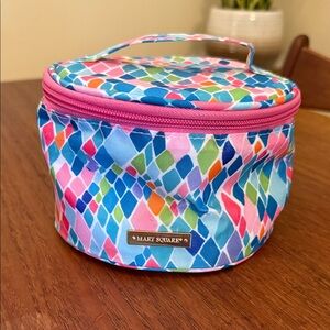 Colorful Mary Square Cosmetic Bag